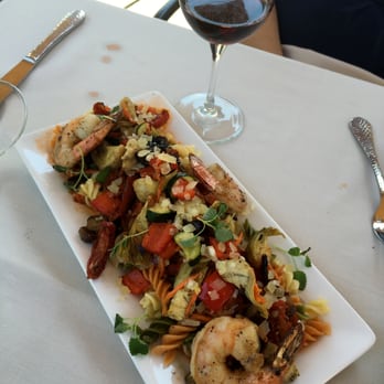 The Restaurant at Ponte - Fantastic Shrimp Pasta at Ponte Vineyard restaurant - New American Near Me - Temecula, California
