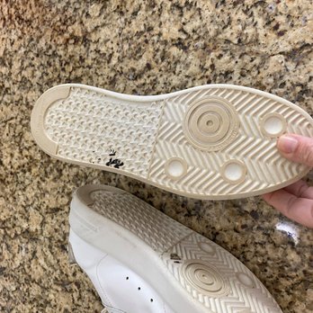 The Cobblers - The soles of my shoes after the "premium cleaning" service. - Shoe Repair Near Me - Miami, Florida The Cobblers - The soles of my shoes after the "premium cleaning" service. - Shoe Repair Near Me - Miami, Florida