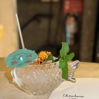 Theodora - Iara Cocktail (~$20) - Mediterranean Near Me - Brooklyn, New York Theodora - Iara Cocktail (~$20) - Mediterranean Near Me - Brooklyn, New York