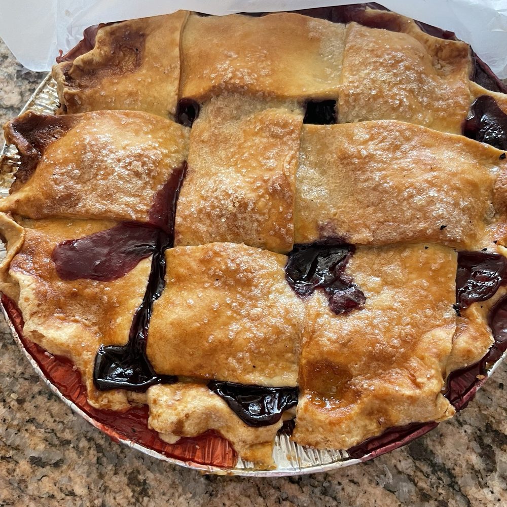 The Pie Stand - Blueberry peach - Desserts Near Me - Dennis, Massachusetts The Pie Stand - Blueberry peach - Desserts Near Me - Dennis, Massachusetts