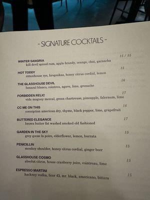 Menu photo 1 Glasshouse Kitchen Research Triangle, NC