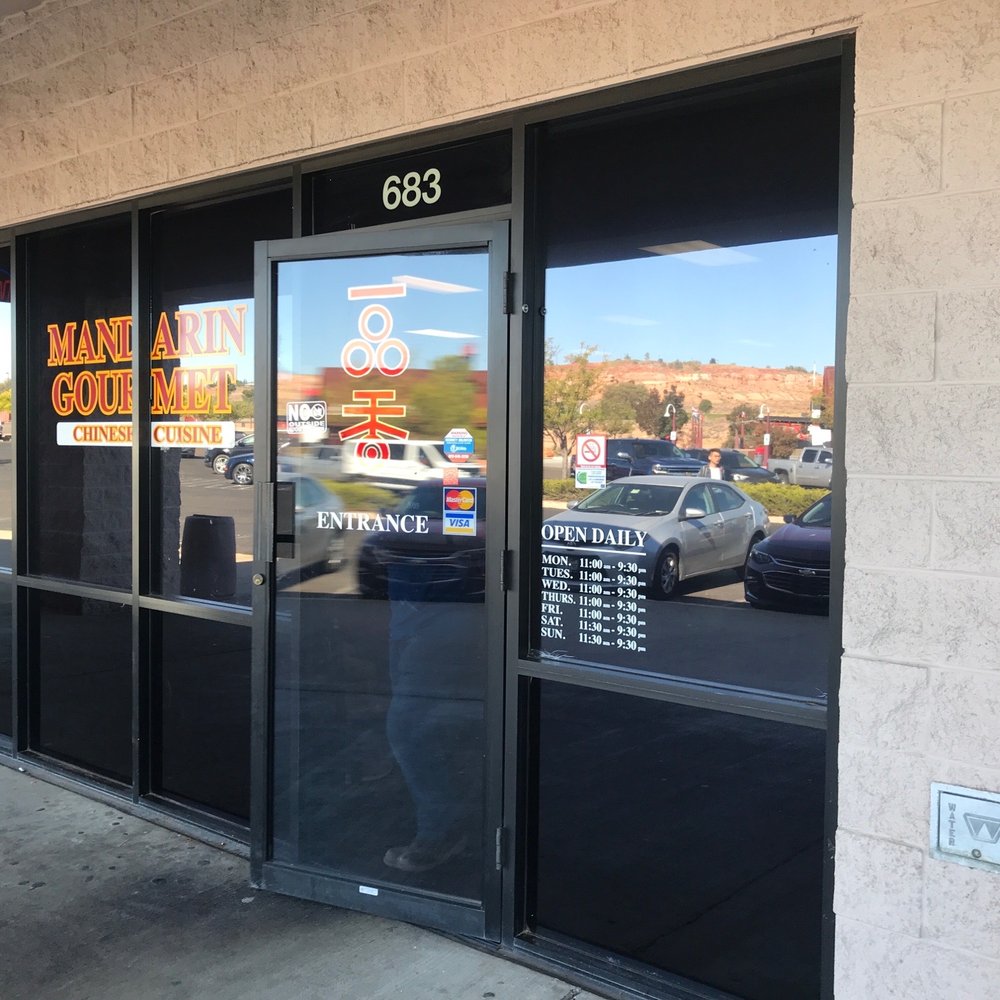 Mandarin Gourmet - Front door - Chinese Near Me - Page, Arizona