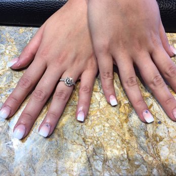 TL Nail Spa - Loved the result! Pink and white ombre shellac manicure, quick and professional! - Nail Salons Near Me - Dallas, Texas TL Nail Spa - Loved the result! Pink and white ombre shellac manicure, quick and professional! - Nail Salons Near Me - Dallas, Texas