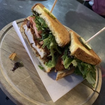 The Eagle Louisville - Fried Chicken BLT Sandwich - Southern Near Me - Louisville, Kentucky