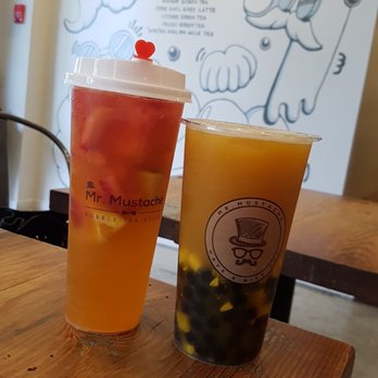 Mr. Mustache Tea & Dessert - Bubble Tea Near Me - Burnaby, British Columbia
