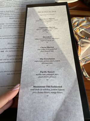 Menu photo 3 Moonstone Grill Trinidad, CA