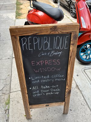 Menu photo 3 Republique Los Angeles, CA
