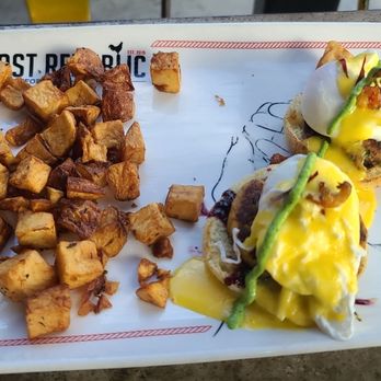 Breakfast Republic - Eggs Benedict - Breakfast & Brunch Near Me - San Diego, California Breakfast Republic - Eggs Benedict - Breakfast & Brunch Near Me - San Diego, California