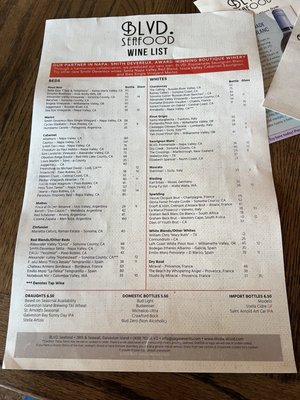 Menu photo 8 BLVD Seafood Galveston, TX Menu photo 8 BLVD Seafood Galveston, TX
