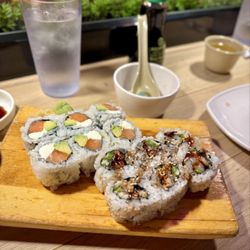 Sushi Monster - $12.99 Philadelphia Roll (6 pcs), $14.99 Jumangi (6 pcs)