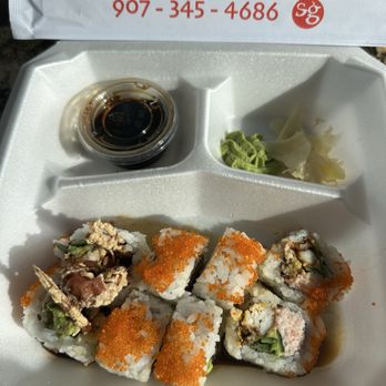 Sushi Garden - Spider Roll! Love Soft Shell Crab! - Sushi Bars Near Me - Anchorage, Alaska Sushi Garden - Spider Roll! Love Soft Shell Crab! - Sushi Bars Near Me - Anchorage, Alaska