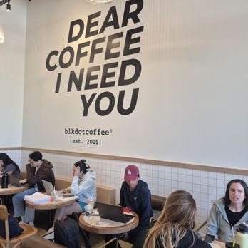 Blk Dot Coffee - Inside - Coffee & Tea Near Me - Irvine, California