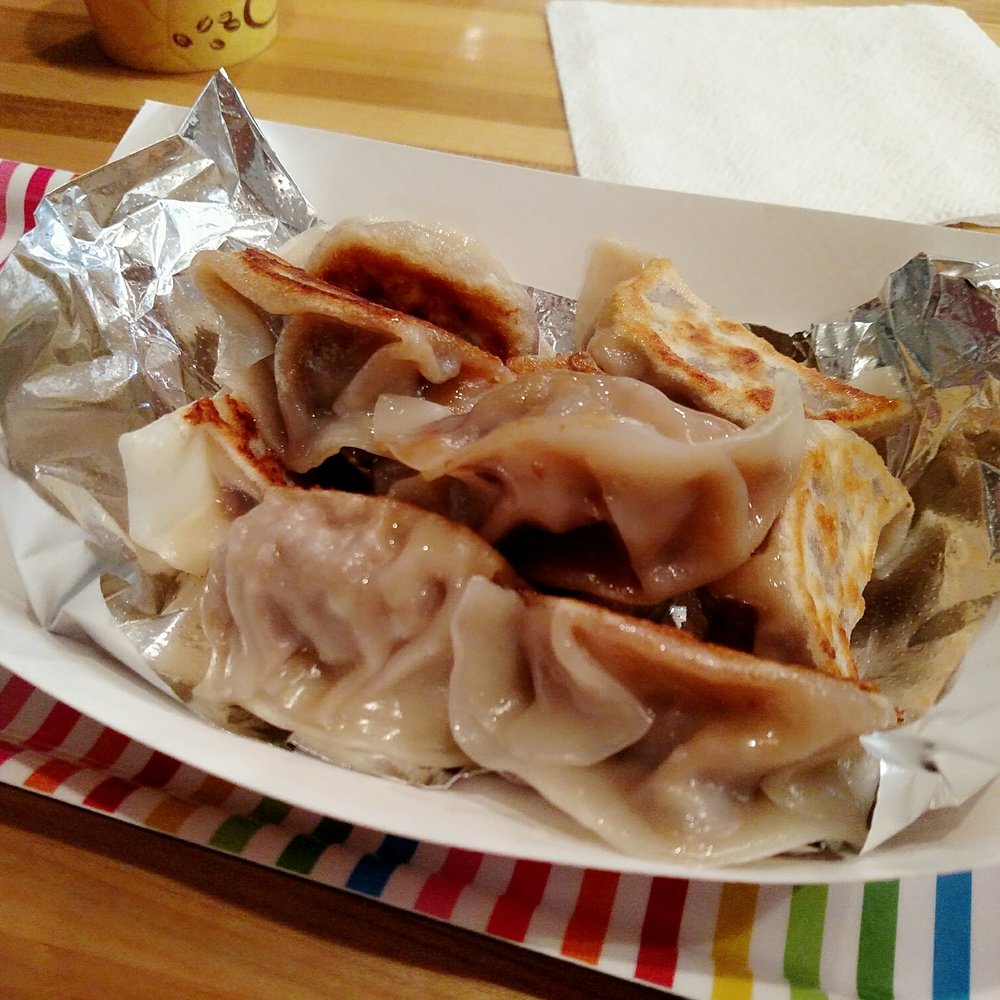 District Dumplings - Pork, eggplant & mushroom dumplings. - Asian Fusion Near Me - Fairfax, Virginia District Dumplings - Pork, eggplant & mushroom dumplings. - Asian Fusion Near Me - Fairfax, Virginia