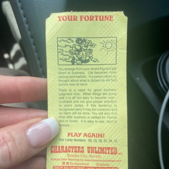Curfew - My Zoltar fortune. - Speakeasies Near Me - Fort Worth, Texas