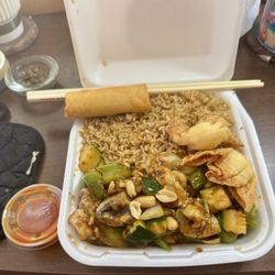Kung Pau combo meal.