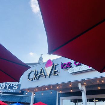 CRAVE Ice Cream Social - Outside - Ice Cream & Frozen Yogurt Near Me - Indianapolis, Indiana