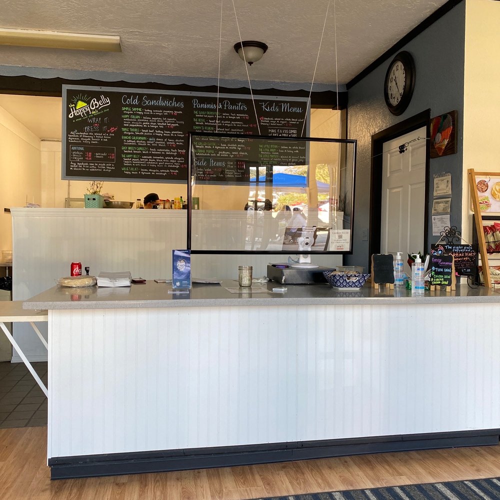 the counter area