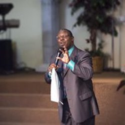 Family Empowerment Center - Bishop Henfield delivering the Word of God