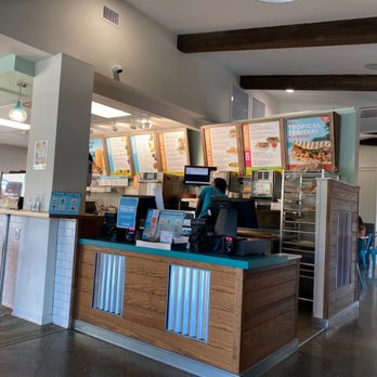 Tropical Smoothie Cafe - Ordering counter and menu board. - Juice Bars & Smoothies Near Me - Charleston, South Carolina Tropical Smoothie Cafe - Ordering counter and menu board. - Juice Bars & Smoothies Near Me - Charleston, South Carolina