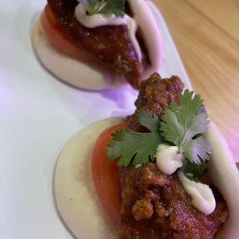 GoBistro - Spicy and ginger chicken buns. Sooo yummy - Sushi Bars Near Me - Hollywood, Florida GoBistro - Spicy and ginger chicken buns. Sooo yummy - Sushi Bars Near Me - Hollywood, Florida