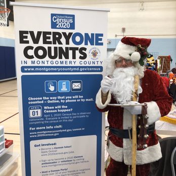 My Santa Visits - Santa says please complete your 2020 census today! - Party Characters Near Me - Silver Spring, Maryland