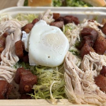One House Bakery - Frisée Salad with chicken added. - Bakeries Near Me - Benicia, California One House Bakery - Frisée Salad with chicken added. - Bakeries Near Me - Benicia, California