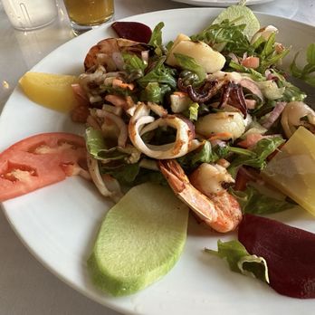 Cafe Istanbul - Seafood salad - Turkish Near Me - Chicago, Illinois