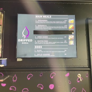 Dripped Birria - Menu - Food Trucks Near Me - Houston, Texas Dripped Birria - Menu - Food Trucks Near Me - Houston, Texas