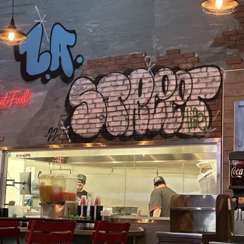 The Compound by Dirt Dog - Cool decor ... - Hot Dogs Near Me - Commerce, California The Compound by Dirt Dog - Cool decor ... - Hot Dogs Near Me - Commerce, California