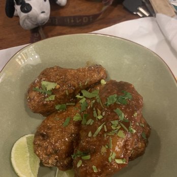 Chicken + Whiskey - Waited a half hour for these few little wings. - Peruvian Near Me - Columbia, Maryland Chicken + Whiskey - Waited a half hour for these few little wings. - Peruvian Near Me - Columbia, Maryland