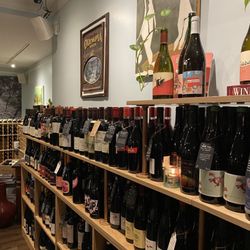The Girl and The Vine - A small part of their wine offerings.