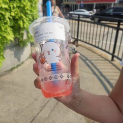 My almost gone boba!