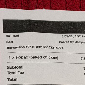 Merienda - a receipt for a restaurant - Desserts Near Me Merienda - a receipt for a restaurant - Desserts Near Me