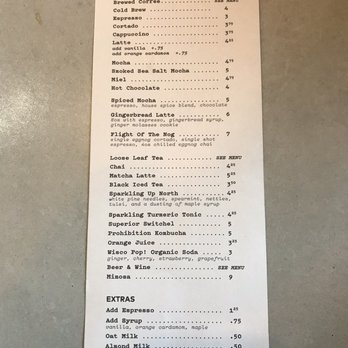 Northern Coffeeworks - Menu - Coffee & Tea Near Me - Minneapolis, Minnesota Northern Coffeeworks - Menu - Coffee & Tea Near Me - Minneapolis, Minnesota