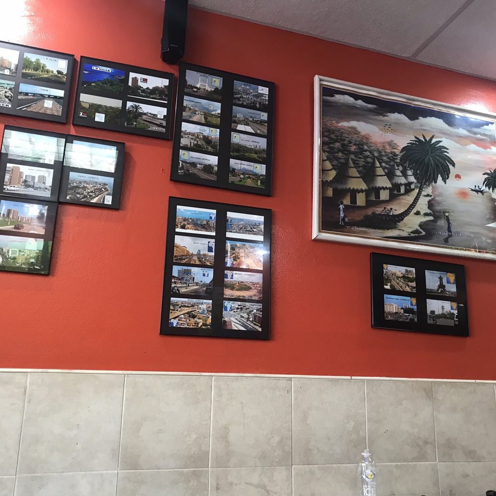 Ecowas African Restaurant - a wall of framed photos - African Near Me - Philadelphia, Pennsylvania Ecowas African Restaurant - a wall of framed photos - African Near Me - Philadelphia, Pennsylvania