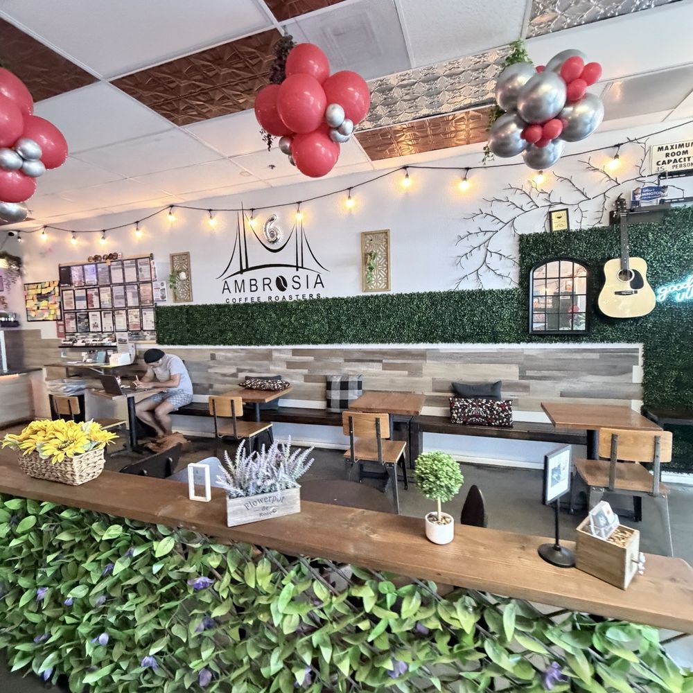 Ambrosia Coffee Roasters - inside - Coffee & Tea Near Me - Wilmington, California