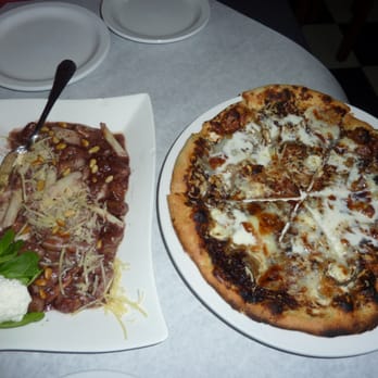 Brick & Fire Bistro - Mushroom Gnocchi and Fig Pizza - Mediterranean Near Me - Eureka, California Brick & Fire Bistro - Mushroom Gnocchi and Fig Pizza - Mediterranean Near Me - Eureka, California
