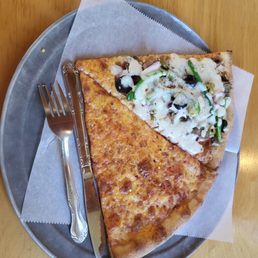 Cheese slice, special slice Cheese slice, special slice