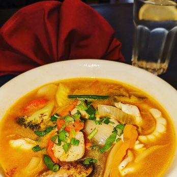 A Little Thai Kitchen - Seafood soup delicious - Thai Near Me - Cherry Hill, New Jersey