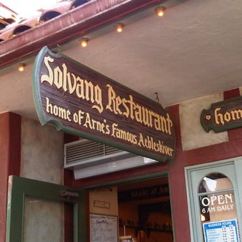 Solvang Restaurant - Restaurant sign - Scandinavian Near Me - Solvang, California Solvang Restaurant - Restaurant sign - Scandinavian Near Me - Solvang, California