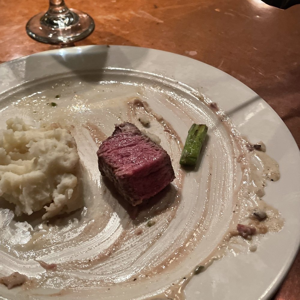 Table 50 - Steak I had to force myself to stop eating to show the perfect temperature! - New American Near Me - Roanoke, Virginia Table 50 - Steak I had to force myself to stop eating to show the perfect temperature! - New American Near Me - Roanoke, Virginia
