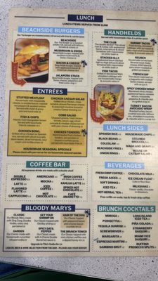 Menu photo 5 Beachside Diner St. Augustine, FL