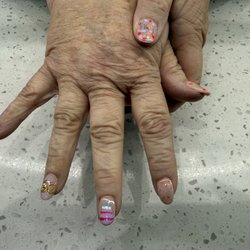 Buffed Nail Spa - Birthday designs!
