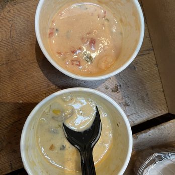 Pike Place Chowder - Sampler 3 and 4 - Seafood Near Me - Seattle, Washington Pike Place Chowder - Sampler 3 and 4 - Seafood Near Me - Seattle, Washington