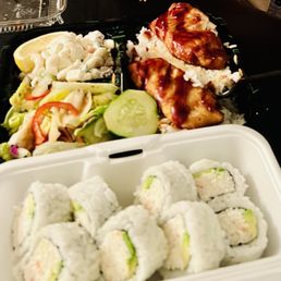 Teriyaki Salmon Plate