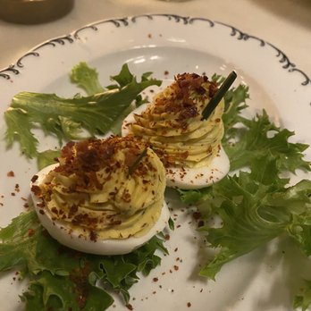 Loch Bar - Deviled eggs appetizer - Seafood Near Me - Houston, Texas Loch Bar - Deviled eggs appetizer - Seafood Near Me - Houston, Texas