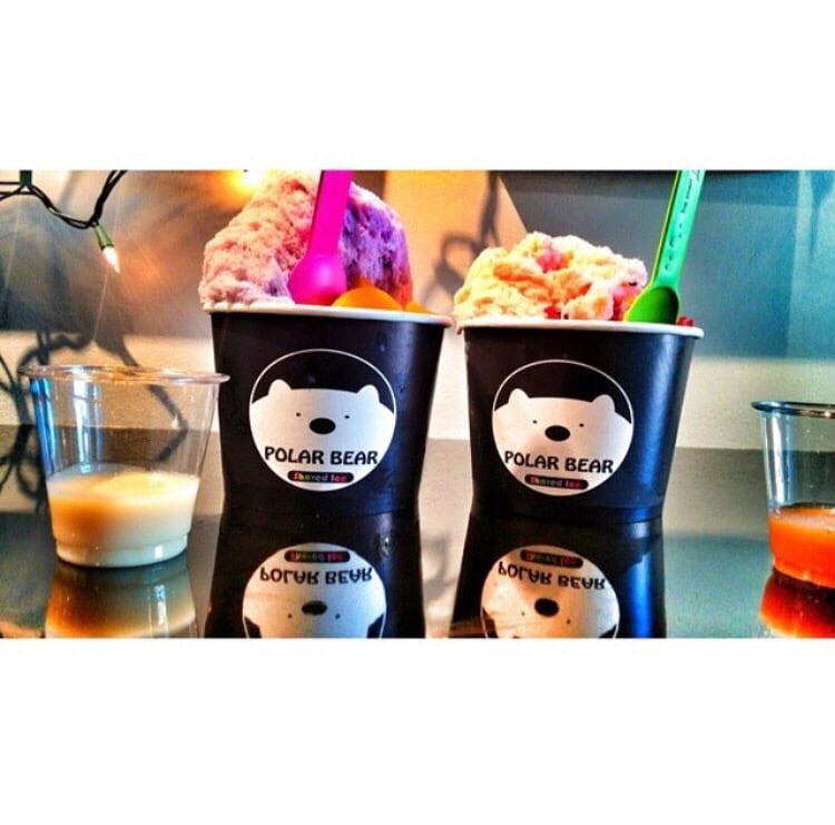 Polar Bear Shaved Ice Logo