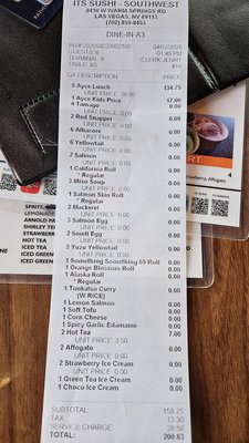 Menu photo 5 ITs SUSHI Southwest Las Vegas, NV Menu photo 5 ITs SUSHI Southwest Las Vegas, NV