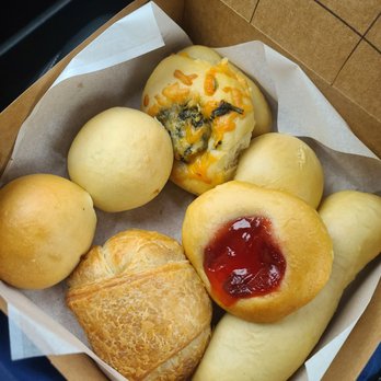 Kolache Factory - Fruit Kolache(strawberry), Spinach Kolache, Italian Chicken, Kolache Texas Hot Polish Sausage, Ham & Egg Croissant - Bakeries Near Me - Brentwood, Missouri Kolache Factory - Fruit Kolache(strawberry), Spinach Kolache, Italian Chicken, Kolache Texas Hot Polish Sausage, Ham & Egg Croissant - Bakeries Near Me - Brentwood, Missouri