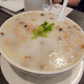 EAT Bistro - Congee w/ black-eyed peas and peanuts - Cantonese Near Me - Rosemead, California EAT Bistro - Congee w/ black-eyed peas and peanuts - Cantonese Near Me - Rosemead, California